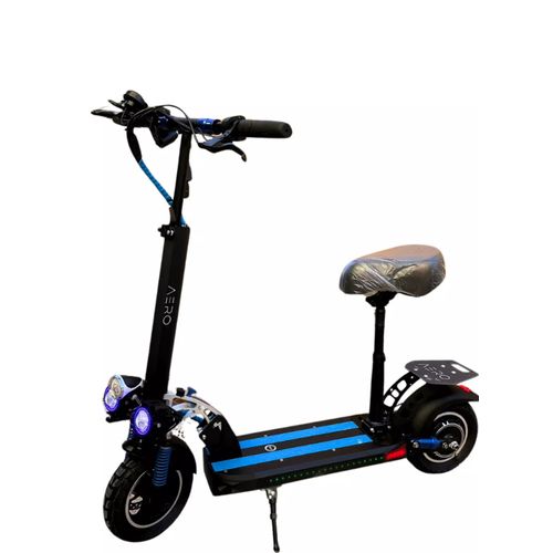 Aero Bike أيرو Z2 برو - موتور قوي، 48 فولت، نظام ضد السرقة، سماعات بلوتوث